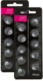 Oticon miniFit Bass Double Vent 6mm Small Domes (20 domes)