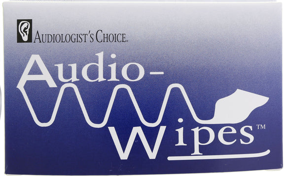 Audiologist's Choice 30-Count Individual Towelettes Wipes