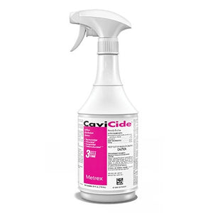 Cavicide Surface Disinfectant 24oz. Bottle with Spray Nozzle