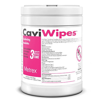 CaviWipes Disinfecting Towelletes (160/ct. tub)